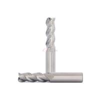 Alumínio Roughing longo extra do moinho de extremidade da polegada 12mm do moinho de extremidade 1/2 da flauta HRC50 3