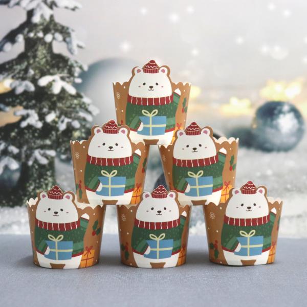 Food Grade Aluminum Metallic Multi Color Foil Paper Baking Muffin cupcakes Cake Mold Cups