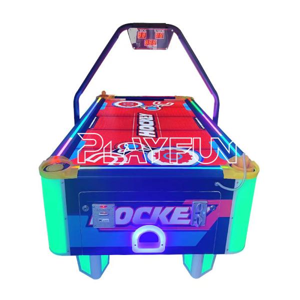 Máquina de jogos de mesa de hóquei no ar com 2 jogadores