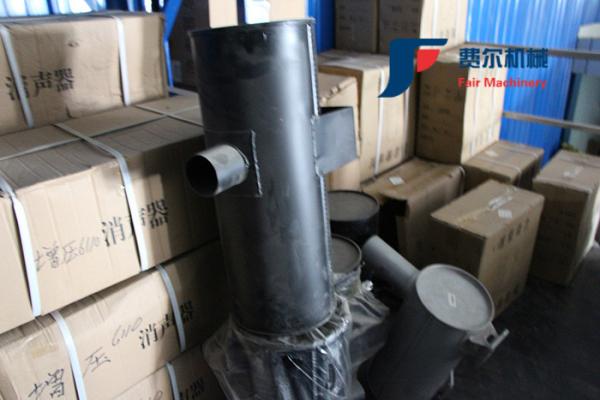 Weichai Engine Parts WP6G125E22 Muffler 13023179 For Wheel Loader LG936 LG936L