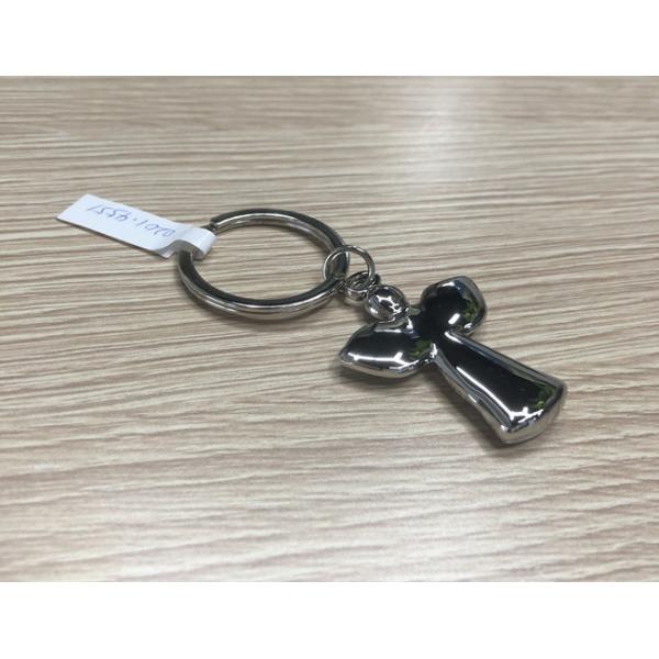 Angel Metal Laser Engraved Keyrings Logo Cute Key Chain Souvenir Gift