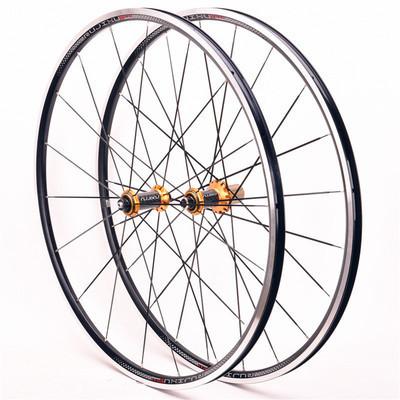 Carbon Hub V Brake Wheelset Flexible Road Bike Clincher Wheelset 18 - 21H