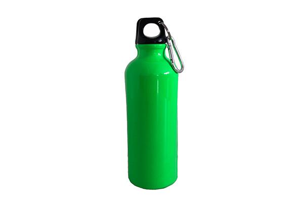 500ml Promotional Aluminum Water Bottles Fluorescent Color OEM Service