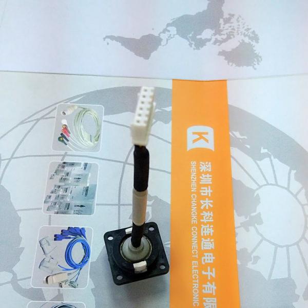Medical  PVC Conductor Tens Unit Leads / Electrode For Monitor