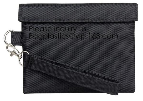 Laser PVC Carbon Lined Small Pocket Smell Proof Bag 11x7 - Store all your Smelly smoking accessories with combo lock,