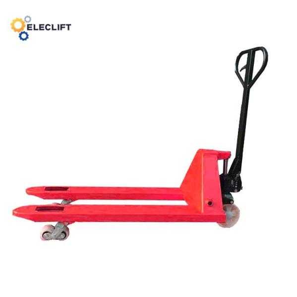 2000 Kg Heavy Duty Manual Pallet Truck With Polyurethane Steering Wheels