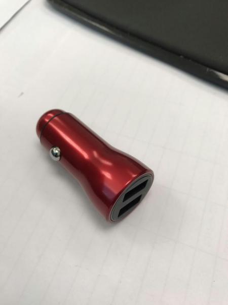 Quick Charger 3.0 Patent  aluminum Intelligent  USB Car Charger for Iphone / iPod/Ipad/Samsung  EB-UC804