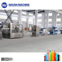 Automatic Plastic Bottle Carbonated Soft Drink Rinsing Filling Capping Machine