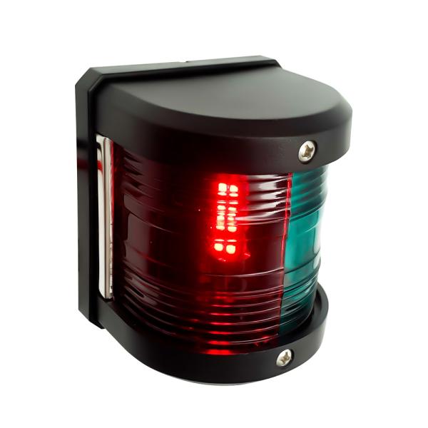 1NM 0.54W Tricolor Light Sailboat LED Marine Lights Stainless Steel