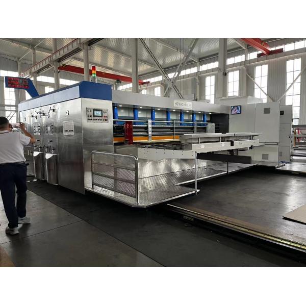 Конвертирующая коробка Flexoprinter Slotter Die Cutter Machine