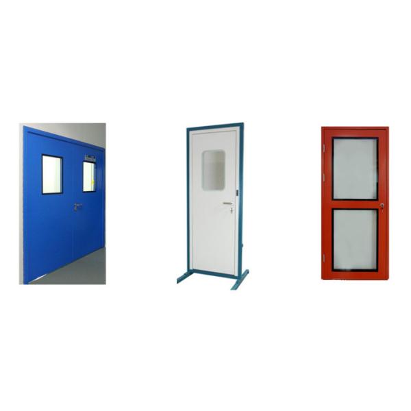 Clean Room Automatic Sliding Door High Strength Aluminum Alloy Sealing