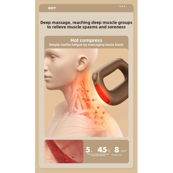 OEM Massage Device Fascia Ring Vibrating Massager for Full-Body Deep Tissue Muscle Soreness Relief & Relaxation Muscle Recovery