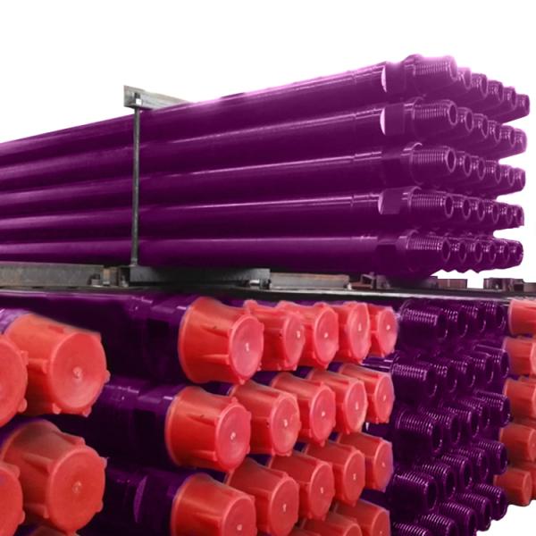 Traitement de nitridation DTH Forage de tuyau de perturbation du processus Roche de forage de la tige 102 mm Reste de forage dur à l'eau