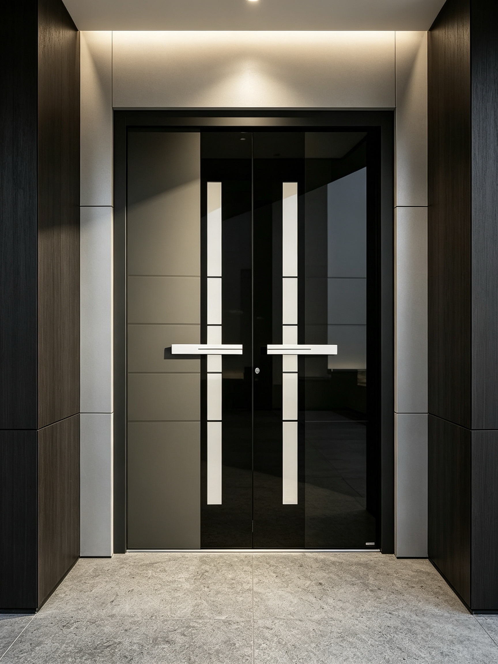 Custom T6-T5 Aviation-grade Aluminum Alloy Villa Courtyard Gate with 304 Stainless Steel Hardware and Electric Switch/Remote Control