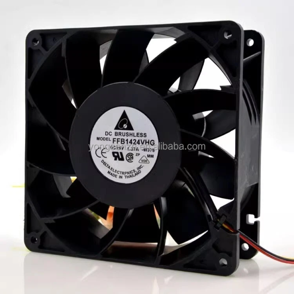 FFB1424VHG 14050 14CM 24V 1.37A Large Air Volume Cooling Fan Violent Inverter Cooling Fan for Industrial Equipment