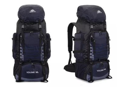 Reusable 90L Hiking Camping Bags , Outdoor Mountain Climbing Rucksack