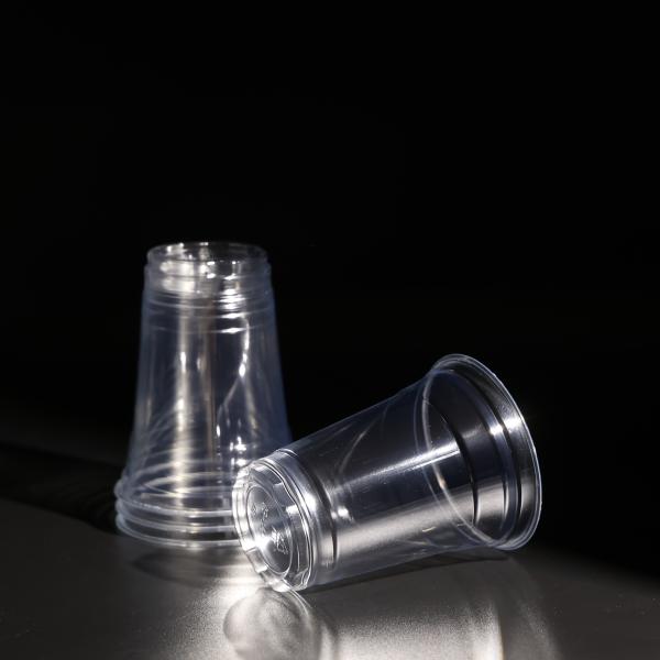 Disposable PET Cup Drink Cups 14oz Volume Bubble Tea Packaging Cups For Party