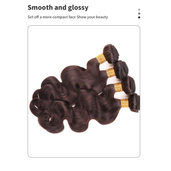 2# Body 800 slick Colored Human Hair Bundles 100gram True To Length