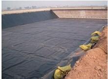 Geomembrana de HDPE impermeável 0,1 mm-3,0 mm Folha de plástico ideal para lagoas e aterros sanitários
