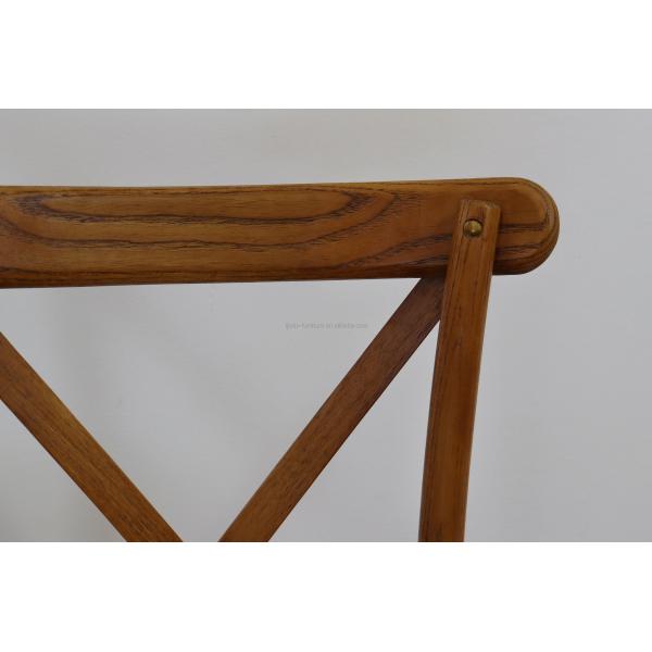 Silla de madera de boda de madera para banquetes y paquetes de correo