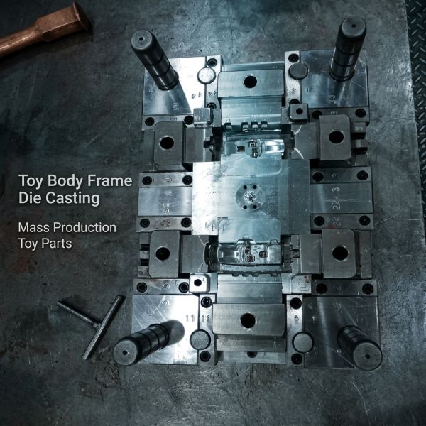 Toy Body Frame Aluminium Die Casting Mould High Precision Efficient For Kids Toys