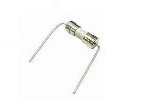 Quick Response Axial Leaded Non-Resettable One Time Ceramic Tube Fuse 2.5A 250VAC With 3.6x10mm Fast Blow Single Cap