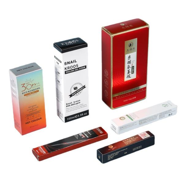 Condomínios Cartão Impresso Personalizado Papel de Cartão Branco Embalagem de Medicamento Caixa de Papel Plegavel