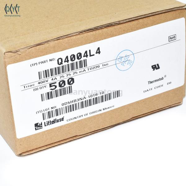 Q4004L4 TRIAC Standard 400V 4A Through Hole Triac thyristor TO220 Transistor Original and New
