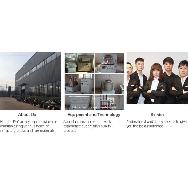 Светлосерый Al2O3 40%-88% Термоупорная печная подкладка