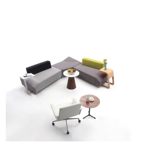 Classical Custom Shared Workplace Furniture Fabric Office Lobby Collaborative Sofa