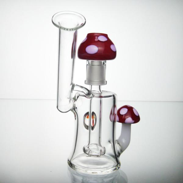 5 Inches Smooking Bongs Glass Water Pipes Colorful With 14mm Female Joint