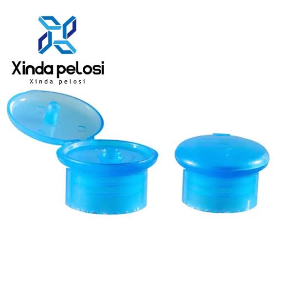 20mm Flip Top Dispensing Caps Cosméticos Plastic End Cap Fungos Loção Flasca Cuidados corporais