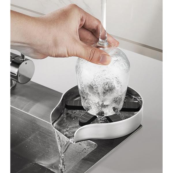 1 Quantity Sustainable High Pressure Cup Washer Glass Rinser Spin Quick Bar Glass Washer