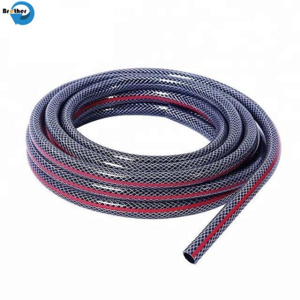 High Pressure PVC Water Hose Flexible Pipe Plastic Tubes Colorful PVC Braided Fiber Reinforced Net Hose