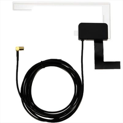 DAB+ Digital Car Radio Antenna with SMB Connector 3M Cable Linear Polarisation