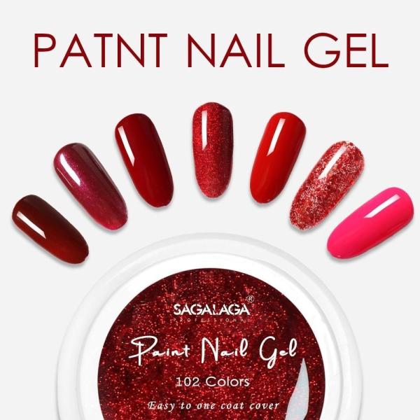 Eco-friendly Gel Uv Paint Nail Art Nails Supplies Salon Professional Products Polish Uv Gel Nail Art Logo Custom Logo