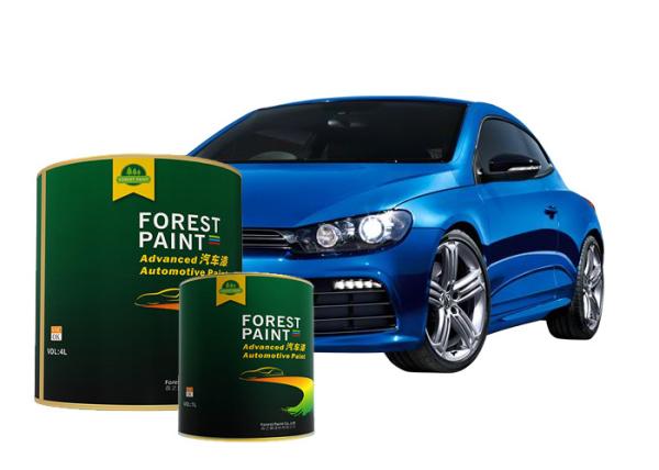 Blue Fast Drying Solid White 1K Base Auto Refinish Paint Metallic Blue Car Paint 	Spray Primer Metallic Auto Paint Color