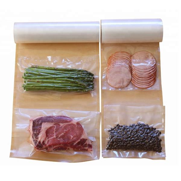 o aferidor liso do vácuo do alimento 5mil ensaca 6x10 avança 15,2 x 25,4 Cm para a preservação de alimento