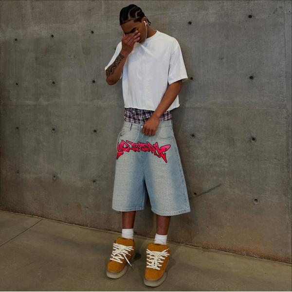 Pantalones cortos de jeans personalizados de OEM Distressed Vintage Lavados dañados Streetwear pantalones cortos de denim masculino fabricantes pantalones cortos de jeans denim rasgado