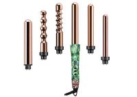 Private Label Interchangeable Curling Iron Set 1 Hour Auto Shut Off For Salon