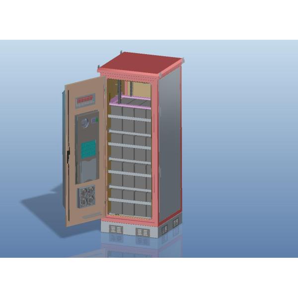Шкаф шкафа связи 19 дюймов на открытом воздухе, на открытом воздухе шкаф электроники IP55