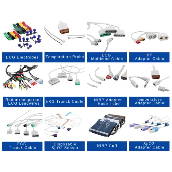 Банан электродов аллигаторного зажима IEC ECG AHA для того чтобы нашить переходники 9490-214