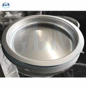 LN2 Q235 Tank Flat Dished Head Carbon Steel 89mm 100MM