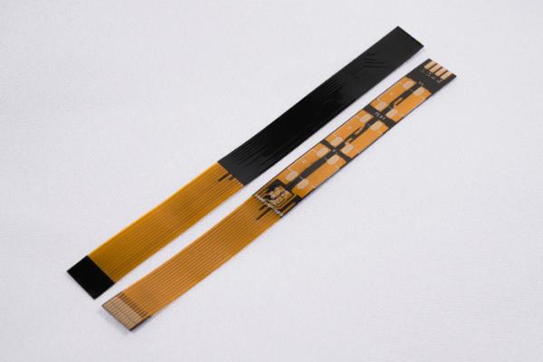 Wall-Filling Car Ambient Light Panel 2835 RGB  Double layer FPC circuit board, double-sided yellow film, white text, surface gold-plated yollow board
