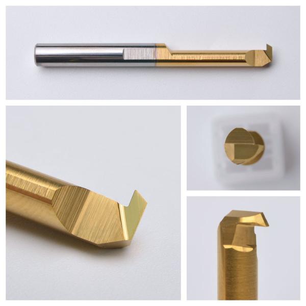 Inner Hole Solid Carbide Boring Tools , Mini Lathe Reverse Boring Bar D4 D5