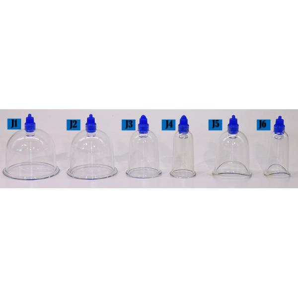 Transparent Professional Chinese Acupoint PC Cupping Set for Sterilizing and Massage