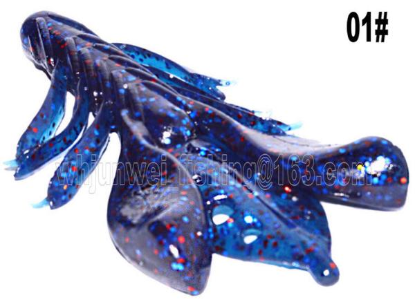 new style  90mm 12.5g butterfly shrimp soft fishing lure