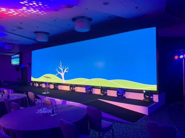1000/5500 Nits Outdoor Led Screen Hire 250*250mm Wide Viewing Angle For Events / Stage