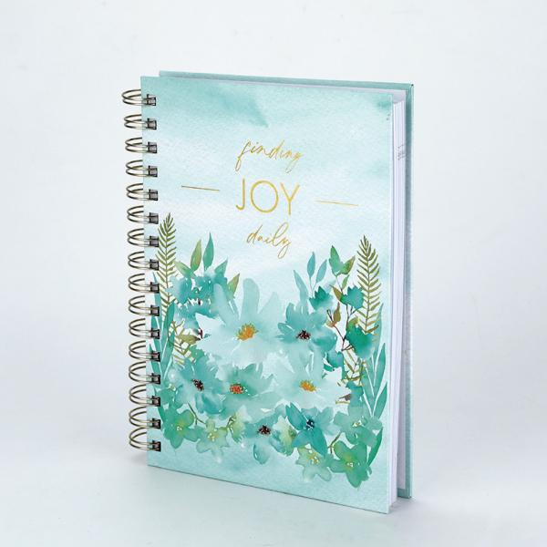 ISO9001 Hardcover Notebook Printing A4 A5 Spiral Notebook Planner For Monthly Weekly Dairy