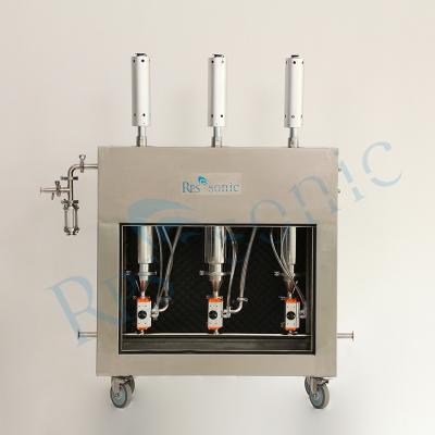 Industrial Ultrasonic Homogenizer Dispersion With Stainless Steel Reactor 20Khz 9000w